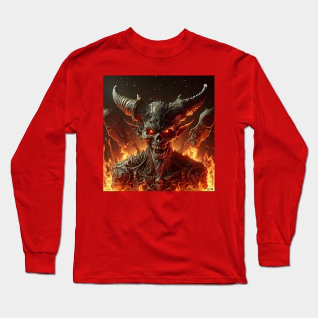 Devil by focusln Long Sleeve T-Shirt by Darn Doggie Club by focusln